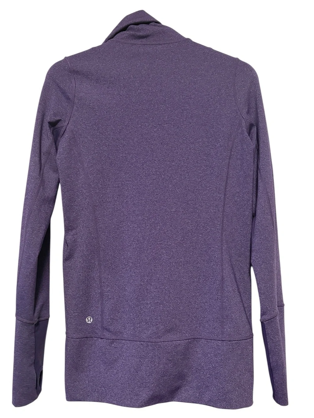 LULULEMON Define Jacket Heathered Purple Full Zip Thumbholes Size 6